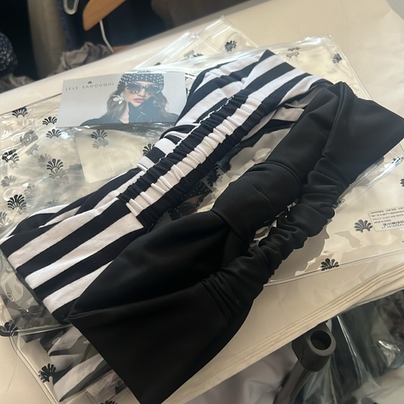 1 hour sale. Lele Sadoughi, 2 headbands - Picture 4 of 5